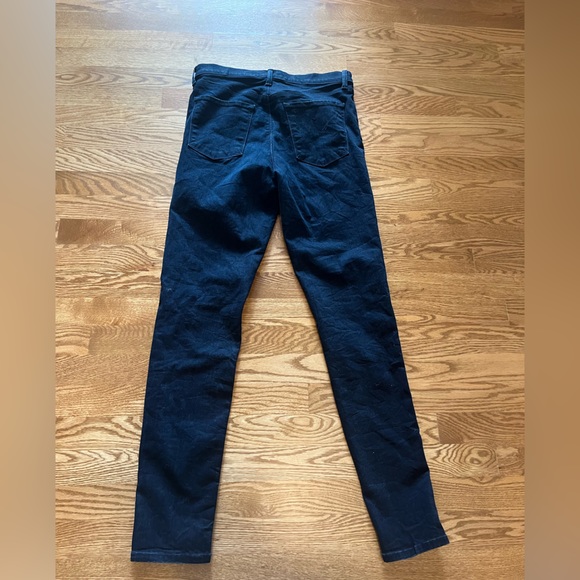 Jbrand Skinny Jeans, distressed dark blue, size 29 - Picture 4 of 6